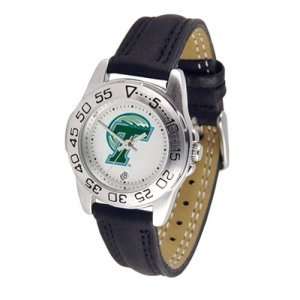   Green Wave NCAA Sport Ladies Watch (Leather Band)