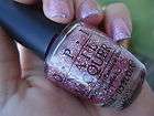 OPI nail polish TEENAGE DREAM pink holographic glitter 