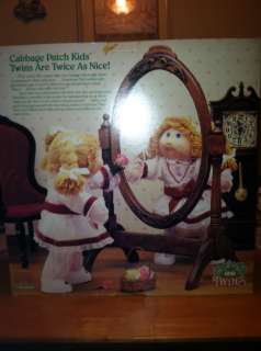 RARE HTF Twin Red head Cabbage Patch Dolls NRFB ONLY 1 on   