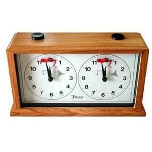   The INSA Merchanical Chess Timer Clock   Light Wood