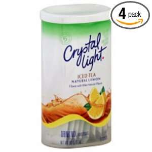   Tea Natural Lemon Drink Mix (8 Quart), .96 Ounce Packages (Pack of 4