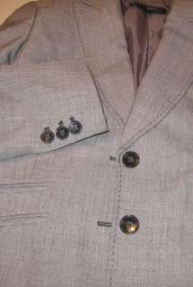NINE WEST Jacket Blazer Light Charcoal PANT SUIT sz 14 $240  