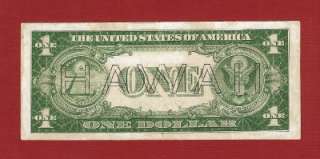   HAWAII $1 SILVER CERTIFICATE CH VERY FINE, A C , Paper Money  