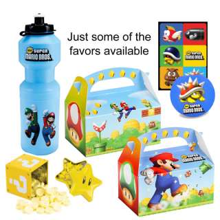  Mario Bros. Birthday Party Favors. 22 favors to choose from.  