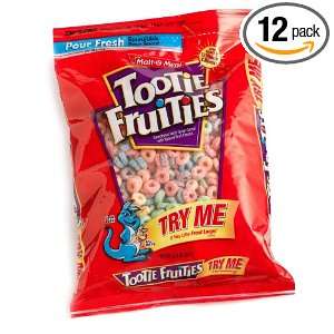 Malt O Meal Tootie Fruities?, 12.5 Bag Ounce Packages (Pack of 12)