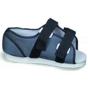  Mens Post Op Shoe Blue Mesh Size   Small 7   9 Health 