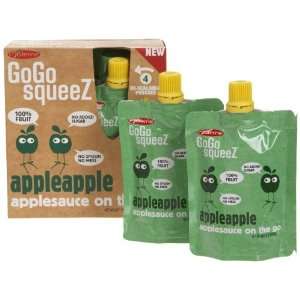 Gogo Squeeze Applesauce, 4pk, 3.2 oz  Fresh