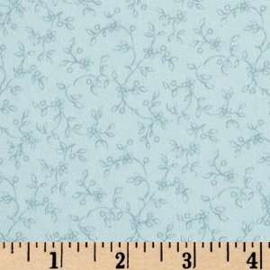   Sweet Love Babysbreath Blue Fabric By The Yard Arts, Crafts & Sewing