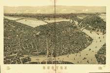 106 Antique Panoramic Maps of Massachusetts MA 2 CD Set  