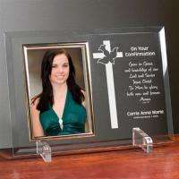 My Confirmation Beveled Glass Picture Frame  