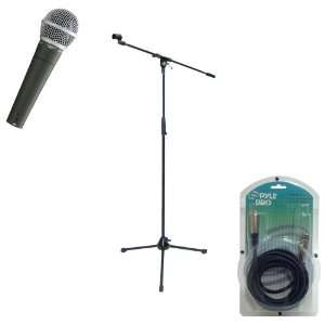   Microphone   PMKS2 Tripod Microphone Stand w/Boom   PPFMXLR15 15ft