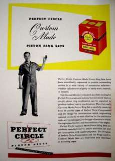 VintagePC Perfect Circle Piston Rings & Expanders1945  