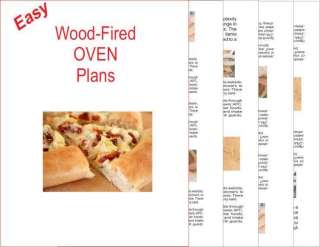 PIZZA Bread Recipes + DIY WOOD FIRED PIZZA OVEN PLANS  