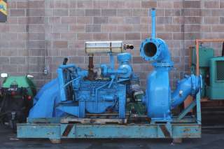 INDUSTRIAL GORMAN RUPP DW PUMP MODEL K1582 WITH MOTOR AND FRAME  