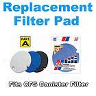 CFS Canister Filter Replacement Pad 3pk Clean Foss FS
