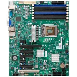 , Supermicro X8SIA Server Motherboard   Intel   Socket H LGA 1156   x 