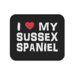   Love My Sussex Spaniel Mousepad Mouse Pad