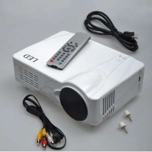  LED Multimedia Projector With HDMI VGA AV For Classrooms 