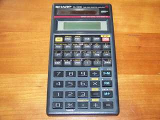 SHARP EL 520D Scientific Calculator Twin Powered  