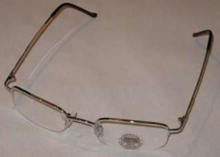 Silver RIMLESS Prescription RX Eyeglass Frame Frames  