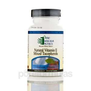 Ortho Molecular Products Natural Vitamin E Mixed Tocopherols 90 