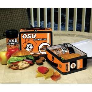 com Oklahoma State Cowboys Memory Company Team Lunch Box NCAA College 