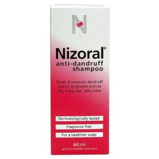 Nizoral Dandruff Shampoo 60ml , up to 3 Months Treatment by mcneil