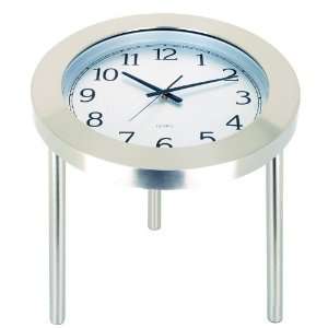  Adesso Lighting HX4109 22 Time Clock End Table, Satin 