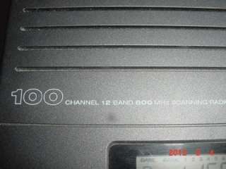   Bearcat BC860XLT 100 Channel 12 Band Scanner Radio 