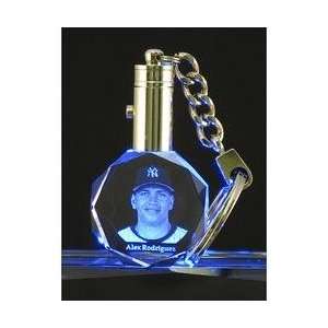   New York Yankees Alex Rodriguez Octagon Keychain