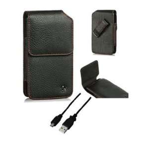  For Samsung Focus S Premium Pouch Case + USB Data Sync Cable 