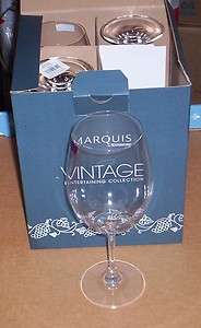 Waterford Marquis Red Wine Glasses NIB 23 oz. Germany Set of 8  