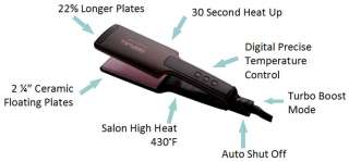 Remington S 9400 TStudio Wide Ceramic Hair Straightener  