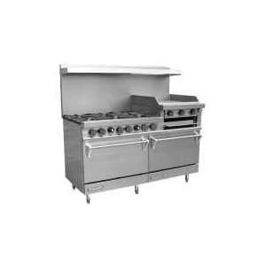   Griddle/Broiler with Two Standard Ovens 35 000 BTU Value Series