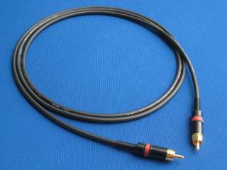 Custom Mogami MG 2964 S/PDIF Digital Cable Neutrik Black and Gold & 75 