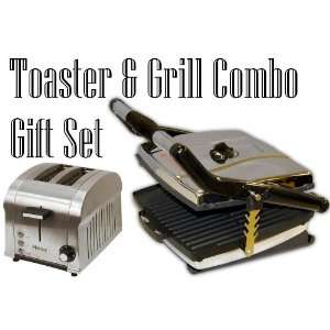   Panini Maker / Double Grill   Combo Gift Set