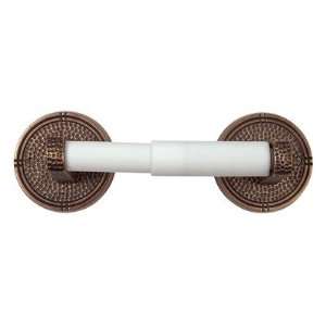   Solid Copper Toiletpaper Holder with Round Backplates