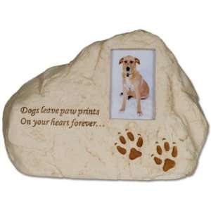  Paw Prints Rock Dog Urn