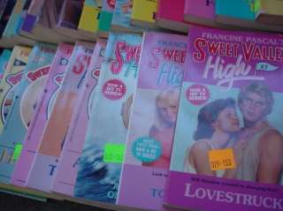 HUGE 63 PB Book Lot SWEET VALLEY HIGH by Francine Pascal FREE S+H 