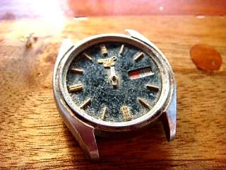 well this watch is not running and balance wheel turns stiff movement 