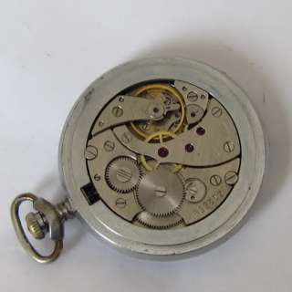 Old Vintage MOLNIJA MOLNIA Russian Pocket Watch 1970s NICE  