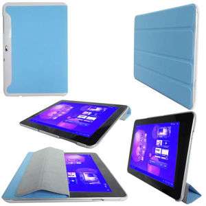   Leather Case Smart Cover for Samsung Galaxy Tab 10.1 P7510/7500 BLUE