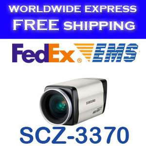 SAMSUNG CCTV CAMERA 592X ZOOM PELCO C RS 485 SCZ 3370  