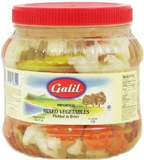 Galil Mixed Vegetables, 48 Ounce Jars (Pack of 6)