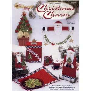  PLASTIC CANVAS CHRISTMAS CHARM BOOK LEAFLET PAMPHELT Arts 