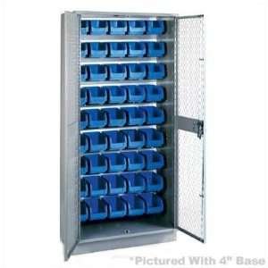  All Welded Visible Storage Deep Cabinet with 45 Plastic Bins 
