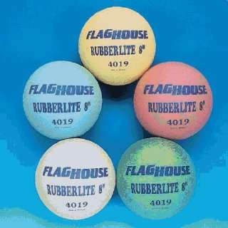   Flaghouse Rubberlite 8 Playground Ball Set