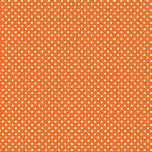   Sunkissed Orange Beverage Napkins   Polka Dots