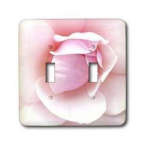  Florene Flowers   Powder Puff Pink   Light Switch Covers 