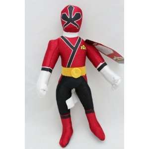  11 Power Rangers Samurai Red Action Figure Plush Doll 